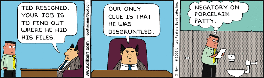 Dilbert Cartoon